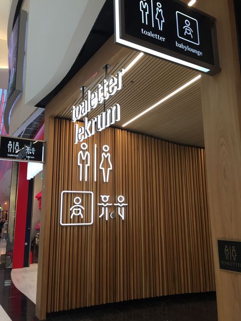 Mall Signage Design, Shopping Mall Signage, Corridor Signage, Mall Signage, Toilet Signage, Restrooms Signage, Shopping Mall Interior, Wayfinding Signage Design, Wayfinding Signs