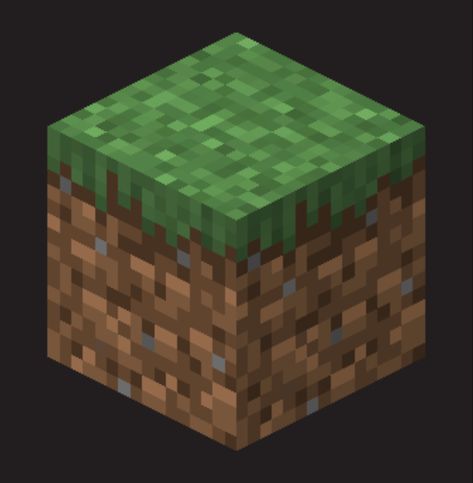 Minecraft Dirt Block, Minecraft Grass Block, Block Tattoo, Minecraft Tattoo, Grass Block, Minecraft Blocks, Minecraft Birthday, Minecraft Memes, Ios Icon