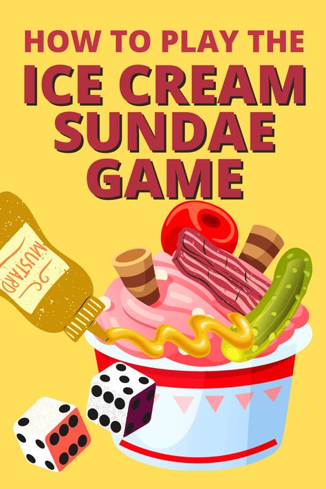 Fun build a sundae game perfect for ice cream party theme or ice cream birthday party ideas. Add this to your ice cream games for kids! #sundaegame #icecreamgames #partygames Ice Cream Tasting Party, Ice Cream Object Lesson, Whip Cream Games Party Ideas, Ice Cream Social Games For Adults, Fun Ice Cream Sundae Ideas, Ice Cream Games For Adults, Ice Cream Party Games Activities, Ice Cream Social Games, Ice Cream Games For Kids