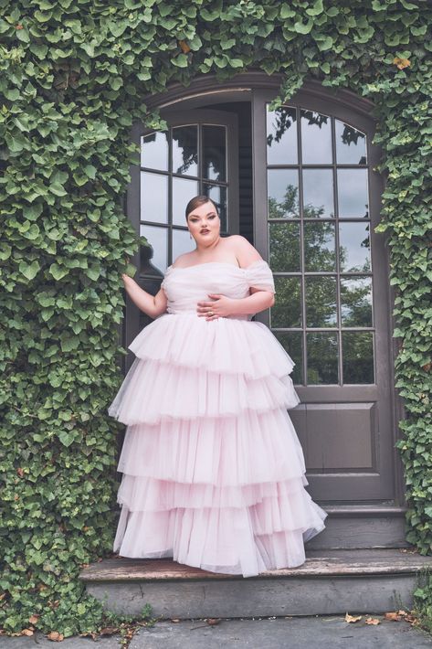 Princess Plus Size Wedding Dress, Princess Dress Plus Size, Tulle Dress For Plus Size, Plus Size Colorful Wedding Dresses, Tulle Wedding Dress Plus Size, Tulle Dress Plus Size, Pink Gown Plus Size, Plus Size Fairytale Dress, Plus Size Tulle Dress