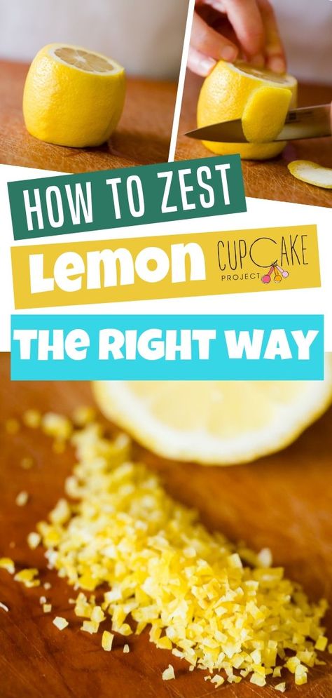 The easiest way to zest a lemon isn't the best way. Learn how to zest a lemon for maximum flavor! How To Make Dried Lemon Zest, Things To Use Lemons For, Recipes With Lemon Zest, How To Store Lemon Zest, Lemon Zest How To, What Is Lemon Zest, What To Do With A Lot Of Lemons, How To Make Lemon Zest, How To Zest A Lemon Without A Zester