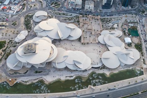 The National Museum of Quatar in Doha Qatar National Museum, National Museum Of Qatar, Sustainable Engineering, Bim Model, Jean Nouvel, Thermal Comfort, Design Museum, Engineering Design, National Museum