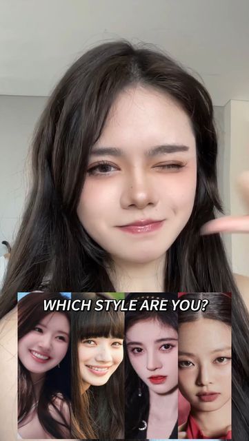 charlotte on Instagram: "Which STYLE are you? Sweet 🍭, Salty🧂,Bitter ✨ or Spicy🌶️ Your style can overlap regardless of the results 😘 if they are similar but it’s unlikely you will be a Sweet and a Spicy ❌ CELEBS W YOUR STYLE ❤️ 🍭 SWEET 🍭YooA, IU, Yoona, Sana, Zhao Lusi 🧂 SALTY 🧂 Ryujin, Komatsu Nana, Han So Hee, Danielle ✨ BITTER ✨Ju Jing-yi, Wonyoung 🌶️ SPICY 🌶️ Jennie, Dilraba, Lisa, Angelababy XHS vids: 野生赤崽， 芳芳子 Elena，是满满耶，野雅育娃图鉴 💕 #reels #douyinmakeup #douyin #makeup Bitter Korean Style, Salty Makeup Look, Sweet And Spicy Makeup Look, Bitter Looks Style, Salty Makeup Style, Salty Makeup Style Douyin, Sweet And Spicy Makeup, Zhao Lusi Makeup, Bitter Makeup