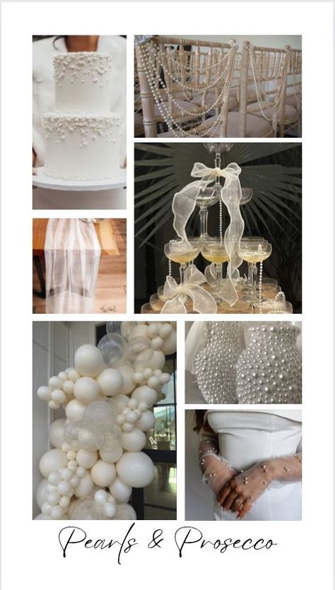 [Ad] Classy, Elegant, Glamorous! Pearls And Prosecco Is Definitely My Favorite Bridal Shower Theme Oof 2023/2024! Contact Southernstyles Events Now! #classybridalshowerideasdecor