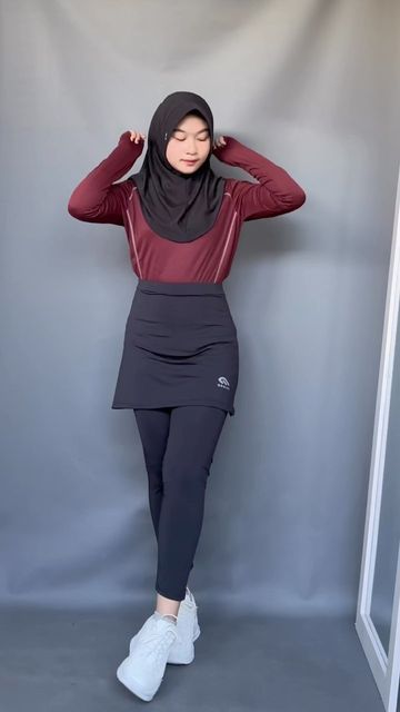 Casual Hijab, Casual Hijab Outfit, Hijab Outfit, Skirt Pants, Skirt, Pants, On Instagram, Instagram, Trousers