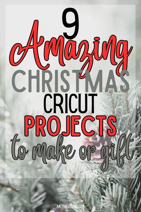 Christmas Cricut Projects, Christmas Project Ideas, Cricut Projects Christmas, Alfabet Font, Cricut Explore Air Projects, Cricut Christmas Ideas, Christmas Cricut, Christmas Ideas Gifts, Cricut Explore Projects