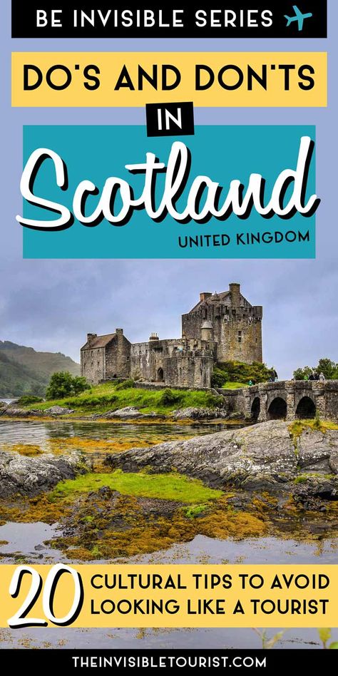 20 Practical Scotland Travel Tips to Help You NOT Look Like a Tourist What To Pack For Scotland, Pack For Scotland, Traveling To Scotland, Checklist Travel, Scotland Vacation, Instagram Locations, United Kingdom Travel, Destinations Travel, Visit Scotland