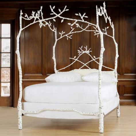 5 Canopy Bed Frames We Love | HGTV Bedroom Masculine, Canopy Bed Frame, Bedroom Traditional, Cabin Bedroom, Neutral Bedrooms, Canopy Bed, Dream Bedroom, Down Pillows, Luxury Bedding