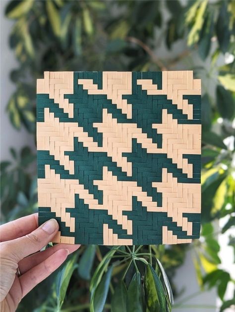 Paper Weaving Workshops — Lark & Bower Weaving Patterns Design Ideas, Paper Weaving Patterns Design, Origami Tessellation, Frame Weaving, Weaving Patterns Design, Paper Weave, Paper Weaving, Woven Baskets, Comic Drawing