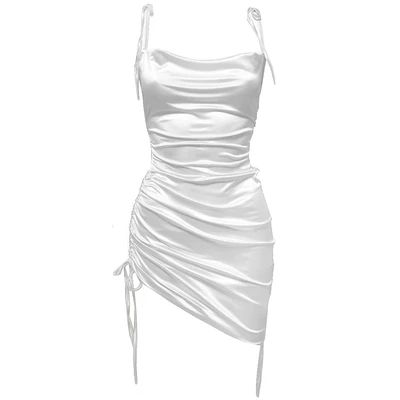 White Satin Mini Dress, Dress Png, Cowl Neckline, Satin Midi Dress, Satin Mini Dress, Satin Material, Midi Length Dress, Dream Dress, Satin Dresses