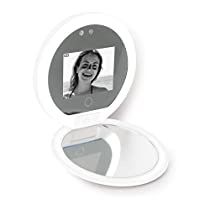 Check this out! Sunscreen Application, Applying Sunscreen, Use Sunscreen, Travel Makeup Mirror, Mirror Large, Travel Mirror, Facial Sunscreen, Makeup Mirrors, Portable Light