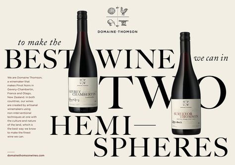 Advert featured in Decanter magazine Wine Brochures, Wine Presentation, Wine Advertising, Menu Design Inspiration, 브로셔 디자인, Wine Logo, Wine Magazine, Trifold Brochure Design, Page Layout Design