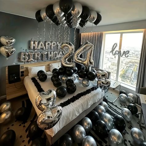 Faster shipping. Better service,Amazon,Tiktok,AliExpress Birthday Themes For Boyfriend, Black Birthday Hotel Decor, Birthday Decorations In Room For Him, 21 Birthday Room Decorations For Him, 22nd Birthday Decorations For Him, Birthday Party Decorations Boyfriend, Birthday Gift Set Up Ideas For Boyfriend, Hotel Room Decor For Boyfriend Birthday, Room Birthday Decoration Surprise Men