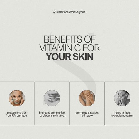 👉 Vitamin C helps to brighten the complexion by inhibiting the enzyme responsible for melanin production. 

👉 This makes it effective in reducing the appearance of dark spots, hyperpigmentation, and uneven skin tone, leading to a more radiant, luminous look. Benefits Of Vitamin C, Vitamin C Benefits, Uneven Skin, Uneven Skin Tone, Even Skin Tone, Radiant Skin, Skin Protection, Dark Spots, Skincare Routine