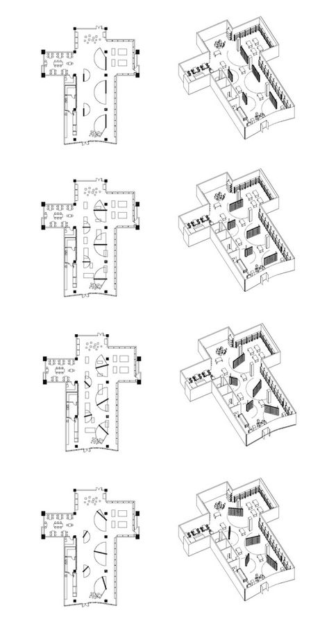 Gallery of Mumokuteki Concept Bookstore / LUO studio - 27 Bookstore Floor Plan, Bookstore Plan, Plan Image, The Floor, Floor Plan, Bookstore, Floor Plans, How To Plan