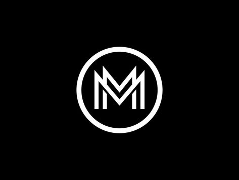 MM-onograms by Michael Spitz on Dribbble M Logo Design, Mm Logo, Double M, Typographic Logo Design, Architecture Portfolio Design, Logo Car, Logo Minimalist, Hand Lettering Inspiration, Iphone Wallpaper Hipster