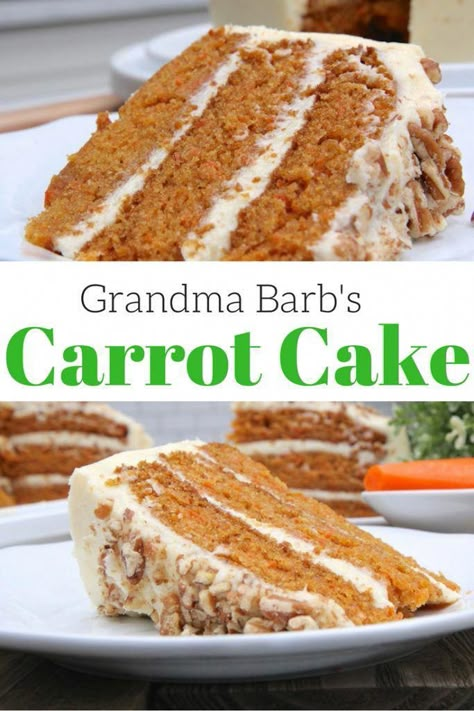 Classic Carrot Cake Recipe, Moist Carrot Cake, Carrot Cake Recipe Easy, Kek Lapis, Divas Can Cook, Moist Carrot Cakes, Easy Carrot Cake, Best Carrot Cake, Savory Cakes