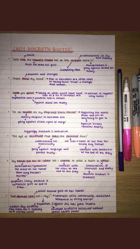 Lady Macbeth key quote analysis Lady Macbeth Essay, Key Macbeth Quotes, Revision Notes Macbeth, Macbeth Quotes Revision, Inspector Calls Quotes Analysis, Gcse Macbeth Revision, Lady Macbeth Mindmap, English Macbeth Revision, Macbeth Study Notes