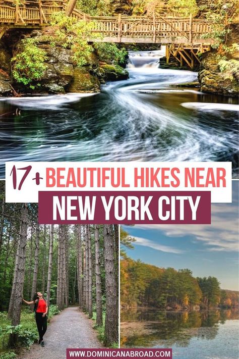 17+ Beautiful Hikes Near New York City (for all levels) Hiking New York, New York Hiking, Day Trips From Nyc, Day Trip To Nyc, Travel New York, Ny Travel, Things To Do In Nyc, New York City Vacation, Travel Nurse