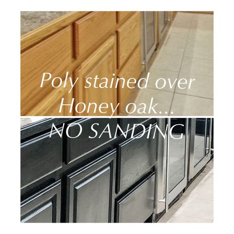 Black Stained Oak Cabinets, Black Gel Stain Over Honey Oak, Black Gel Stain Cabinets, Staining Honey Oak Cabinets, Gel Stain Over Honey Oak, Refinish Oak Cabinets, Gel Stain Over Honey Oak Cabinets, Stained Oak Kitchen Cabinets, Black Stained Kitchen Cabinets