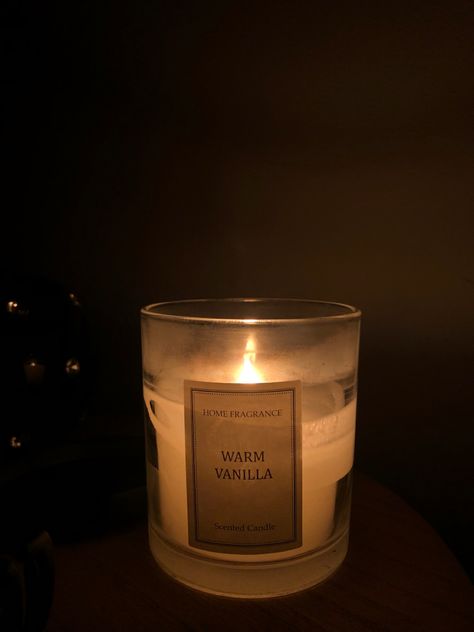 Warm Vanilla Aesthetic, Vanilla Candle Aesthetic, Vanilla Scent Aesthetic, Khloe Core, Warm Candles, Scented Candles Aesthetic, Trash Magic, Candles Vanilla, Warm Candle