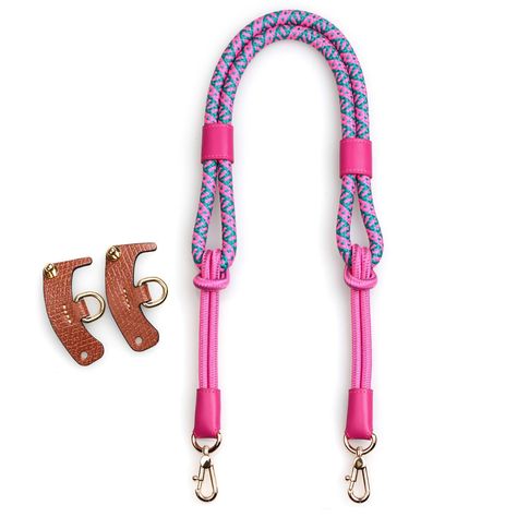 PRICES MAY VARY. 【Materials】The straps made of nylon rope, high-quality hardware durable 【Size】Width:0.8inches(2cm); Length:39.4inches(100cm) 【Great replacement strap 】This strap is suitable for Long champ bags 【Tips】Two D-Rings only for Mini Le Piage, not for Small 【After Sales Service】We promise 30 days qulity warranty.If the product is broken or you are not satisfied,we will get you refund.Please feel free to contact us if you have any question. The purse strap has a sturdy hardware, length 3 Bag Strap Ideas, Longchamp Mini Le Pliage, Macrame Knots Diy, Rope Purse, Diy Bag Strap, Paracord Projects Diy, Longchamp Mini, Long Champ, Longchamp Bag