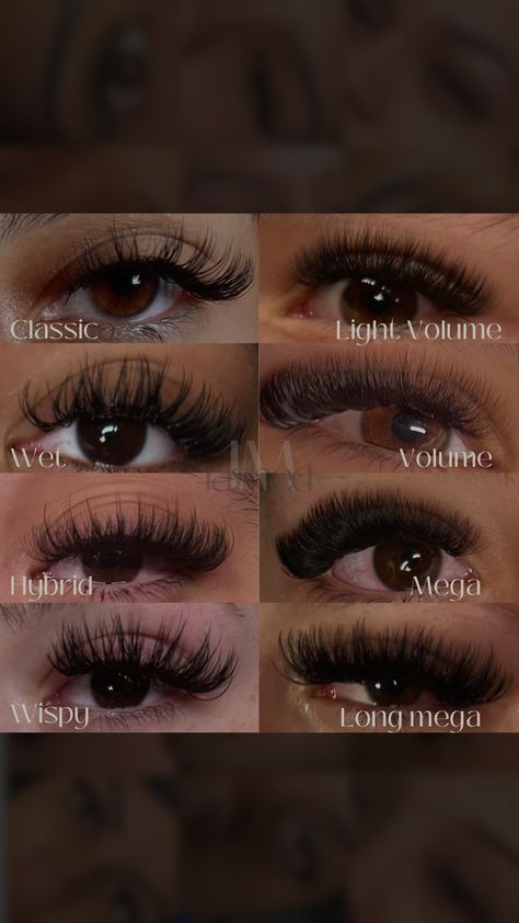 Lashes Extensions On Black Women, Lash Styles Extensions, Lash Extensions Styles Black Women, Wispy Volume Lashes, Lash Styles, Lashes Extensions, Lash Extensions Styles, Lash Sets, For Lash