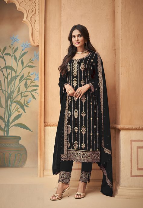 Top:- Heavy Faux Georgette Bottom:- Heavy santoon silk Dupatta:- Heavy Faux Georgette Work:- Embroidery, Sequence Style:- A-line Occasion: Engagement, Wedding, Sangeet #salwarpants #bridalsalawarkameez #bridesmaidsalawarsuit #anarkalidown #pakistanistyle #madeforwomen #partywearsuit #attireanarkalistyle #bridal #sabyasachidesignerdress #pakistanidesignersuit #gownforwedding #indiansalwarkameez #partyweardress #mordensalwarkameez #ootd #FKASHIONHUB Heavy Pakistani Suits Party Wear, Heavy Pakistani Suits, Pakistani Suits Party Wear Latest, Pakistani Suits Party Wear, Sabyasachi Lehengas, Bridesmaid Lehengas, Suits Party Wear, Sari Wedding, Lehenga Bridesmaid