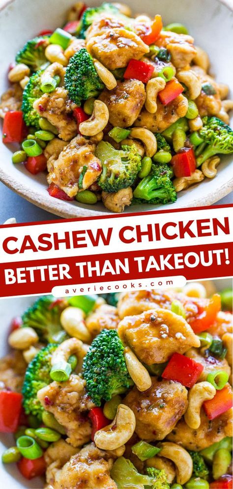 Tenders Recipes, Honey Rice, Cashew Chicken Recipe, Better Than Takeout, Chinese Cooking Recipes, Popular Food, Lasagna Rolls, Easy Chinese Recipes, Cashew Chicken