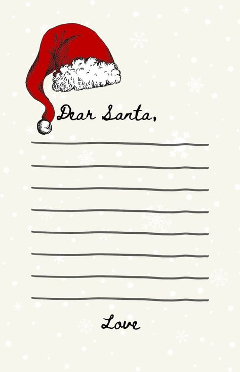 A Dear Santa letter template that is too cute and ready to be printed. Your kids can write all their wishes for Santa on this cute ready to do printable. Smurfs Party Decorations, Holiday Writing Paper, Wishlist Idea, Kids Letter To Santa, Letter To Santa Printable, Xmas Letter, Smurfs Party, Christmas Letter Template, Beige Christmas