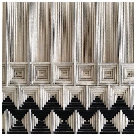 Wood Wall Texture, Collagraph Printmaking, Loom Yarn, Different Elements, Inkle Weaving, Rope Decor, Wall Decor Crafts, Arabesque Pattern, Woven Wall Art