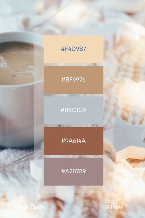 Modern Color Palette Hex Codes, Western Color Palette Hex Codes, Winter Hex Codes, 6 Color Palette Hex Code, Christmas Color Palette Hex Code, Neutral Winter Aesthetic, Fall Color Palette Hex Codes, Color Pallets With Hex Codes, Hygge Color Palette