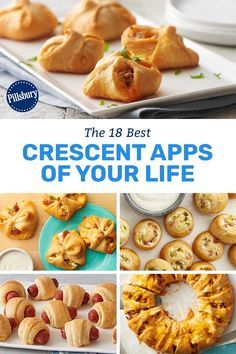 Creasant Roll Recipes, Crescents Recipes, Crescent Pinwheels, Crescent Ideas, Crescent Dough Recipes, Quesadillas Recipes, Crossiant Recipes, Crescent Roll Appetizers, Grands Biscuits