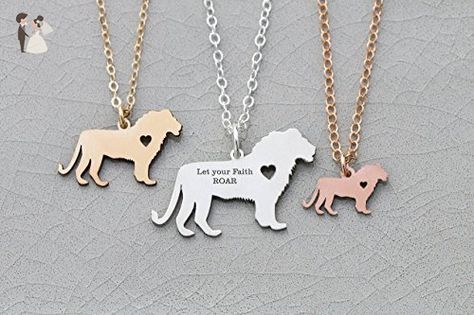 Lion Necklace, Leo Zodiac, Big Cat, African Animals, Big Cats, Chain Length, Types Of Metal, Arrow Necklace, Gold Filled