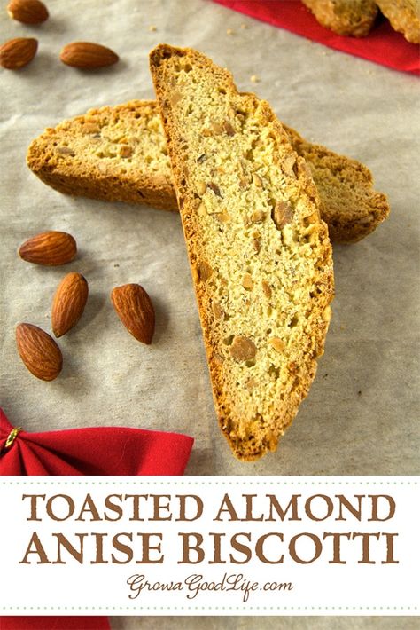 Italian Sweet Bread, Almond Anise Biscotti Recipe, Biscotti Anise, Christmas Munch, Anise Biscotti Recipe, Biscotti Almond, Anise Biscotti, Best Biscotti Recipe, Italian Anise Cookies