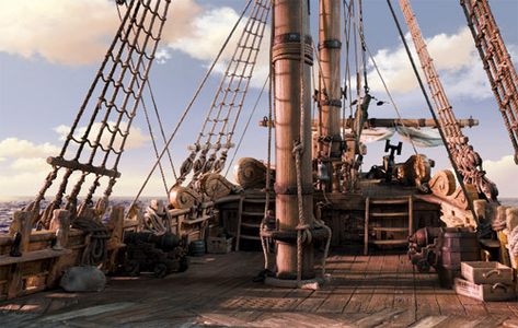 The Pirates UK - Captain's Log Production Blog — Greetings swabs, There’s only nine weeks shooting... Pirate Ship Deck, Pirates Band Of Misfits, Ship Deck, Pirate Aesthetic, Golden Age Of Piracy, Pirate Boats, Navi A Vela, Old Sailing Ships, Pirate Art