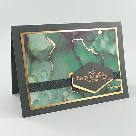 5 Ways to Create Masculine Cards (Including Father's Day Cards) - Spellbinders Masculine Cards, Thank You Card For Man, Thank You Card For Men, Guy Birthday Cards Handmade, Stampin Up Father's Day Cards, Diy Masculine Birthday Cards, Diy Cards For Men, Su Masculine Birthday Cards, Stampin Up Fathers Day Cards Ideas