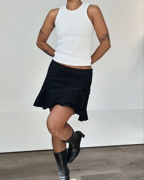 the possibilities are endless with our deadstock linen mini skirt. swipe to see some bits from the camera roll 📸 available to purchase this thursday at 5pm AEST. Linen Mini Skirt, Vintage Formal Dresses, Cardigan Sweater Vest, Straight Back, Boat Neck Tops, Black Linen, A Plus, Knit Skirt, Back In Time