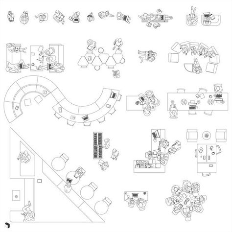 E Library Design, Library Top View, Library Plan Architecture, Library Layout Plan, Gathering Space Architecture, Library Design Architecture Plan Layout, Library Floor Plan, People Top View, Future Architect