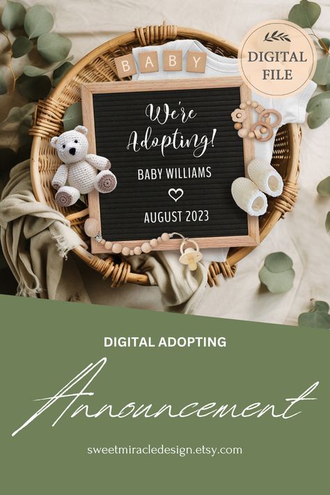 Baby Adoption Announcement, We Are Adopting Announcement, Adoption Baby Shower Ideas, Adoption Announcement Photoshoot, Adopting Announcement, Adoption Ideas, Adoption Tips, Adoption Baby Shower, Baby Adoption