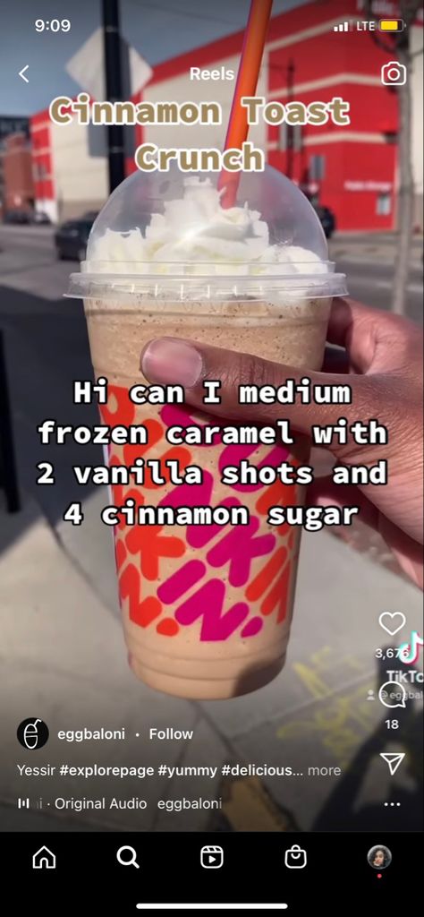 Must Try Dunkin Drinks, New Dunkin Drinks, Dunkin Drinks No Coffee, Dunkin Order Ideas, Dunkin Drink Orders To Try, Dunkin Donuts Order Ideas, Frozen Dunkin Drinks, Dunkin Donuts Frozen Coffee Order, Sweet Dunkin Drink Orders