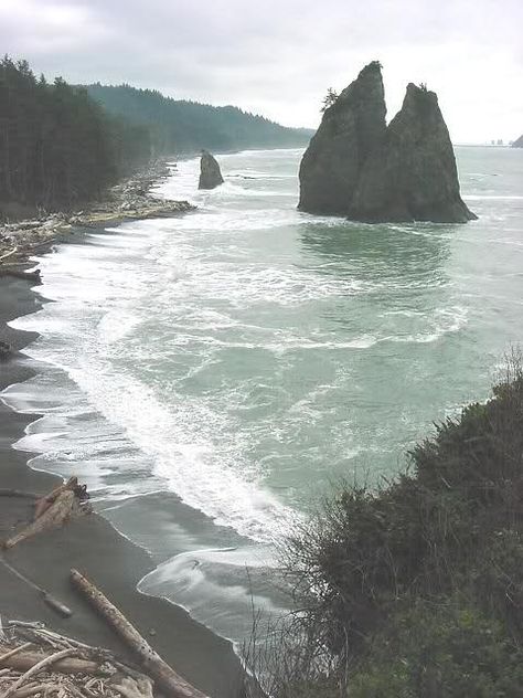 Rialto Beach, Olympic National Park, To Infinity And Beyond, Twin Peaks, Camping Trailer, Pretty Places, Washington State, Pacific Northwest, Land Scape