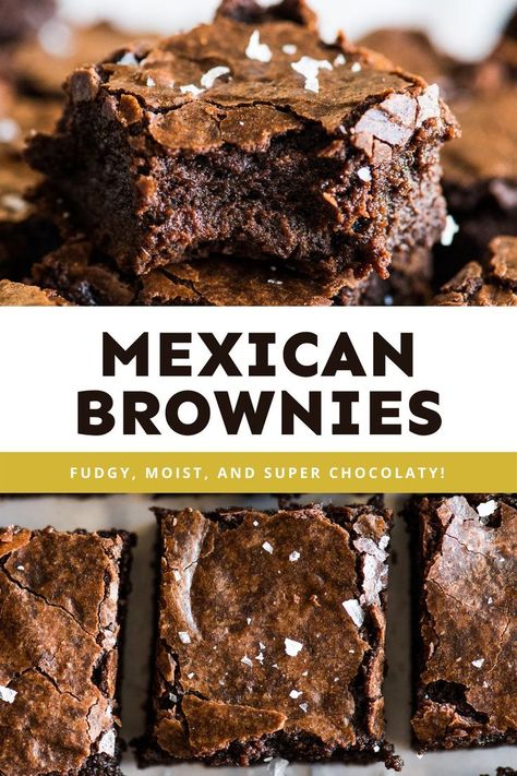 Chocolate Mexican Desserts, Best Mexican Dessert Recipes, Mexican Brownies Easy, Cinco De Mayo Party Food Desserts, Easy Mexican Dessert Recipes, Mexican Dishes For Party, Mexican Deserts Easy, Easy Mexican Desserts For A Crowd, Mexican Desserts Easy