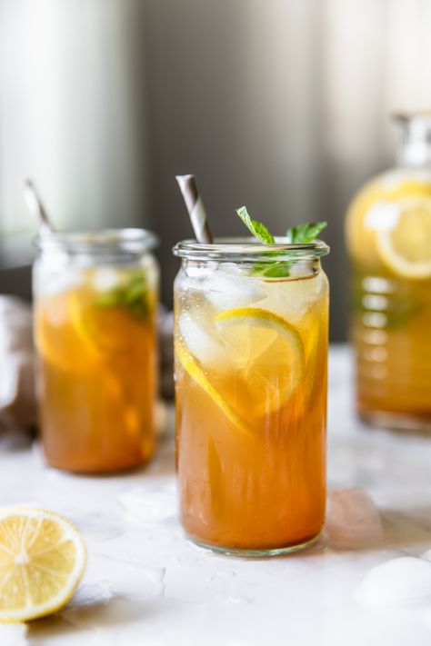 Homemade Lemon Ice Tea - Delight Fuel