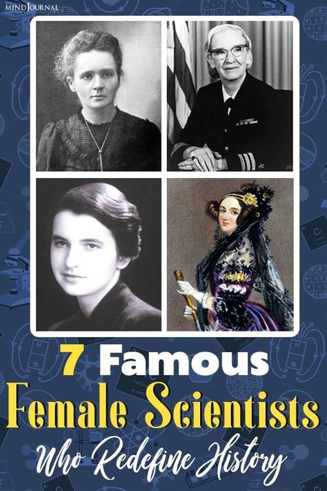 Discover the incredible stories of 7 famous female scientists who made significant contributions to the scientific world! Italian To English, Barbara Mcclintock, Female Scientist, James Watson, Rosalind Franklin, Nobel Prize In Physics, Women In Science, Understanding Women, John Glenn