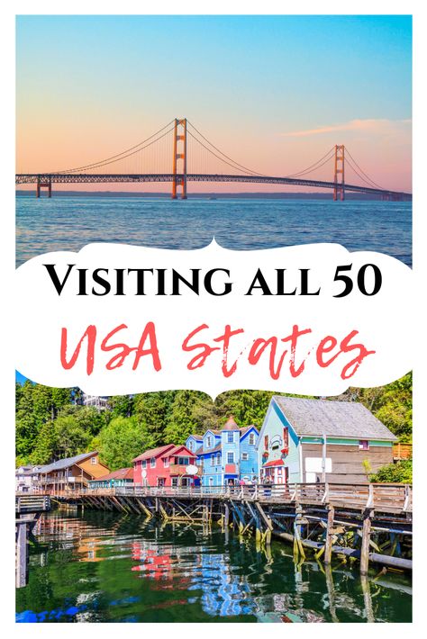 50 States Travel, America The Beautiful, Usa States, Usa Travel Destinations, All 50 States, Travel Wanderlust, United States Travel, North America Travel, Road Trip Usa