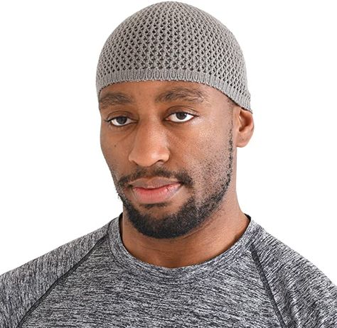 CHARM Silk Kufi Hat Skull Cap - Mens Beanie Hat Handmade in Japan Stretchy at Amazon Men’s Clothing store Skull Caps Men, Kufi Hat, Short Beanie, Mens Beanie Hats, Crochet Beret, Mens Beanie, Cap Mens, Hat Handmade, Night Cap