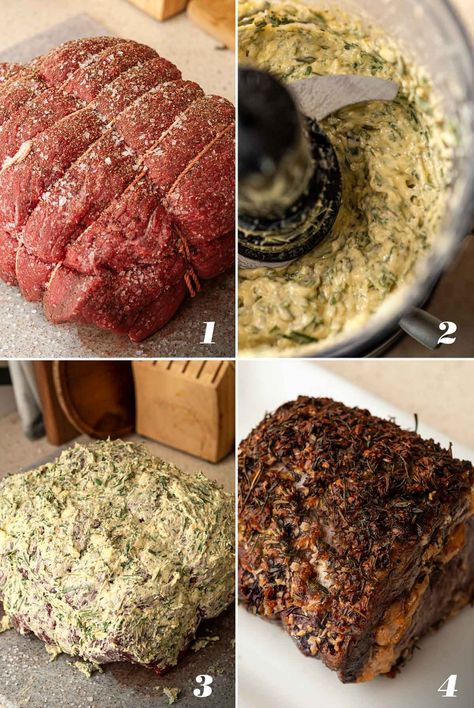 Angus Beef Top Round Roast, Rosemary And Garlic Roast Beef, Roast Beef Top Round, Beef Outside Round Roast, Traditional Roast Dinner, Crockpot Christmas Roast Beef, Beef Too Round Roast, Top Round Roast Beef Recipes, Beef Chuck Top Round Roast Recipes