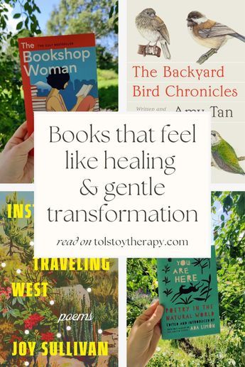 “It’s almost cruel…after everything, how the world still insists on being beautiful.” – Joy Sullivan, “When My Friend is Low, We Walk by the River”. Healing takes the time it takes. But some things can provide comfort and guidance for the journey, including nature, friends, and as I share here, gently healing books about transforming your life and your self. Head over to Tolstoy Therapy for some of the best healing books I've read so far in 2024, featuring poetry, nature memoirs, and gorgeous Japanese literature in translation. Joy Sullivan, Slow Reader, Comfort Books, Nature Friends, Feel Good Books, After Everything, Japanese Literature, Healing Books, Top Books To Read