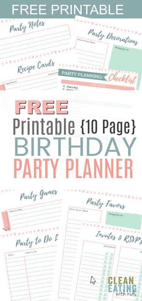 FREE {10 Page} printable party planning binder Birthday Party Budget Worksheet, Birthday Party Planning Template, Birthday Party Planning Checklist Free Printable, Birthday Budget Planner, Birthday Planning Template, Party Planning Template Free Printable, Birthday Planner Printable, Birthday Party Checklist Free Printable, Birthday Party Planning Checklist Kids